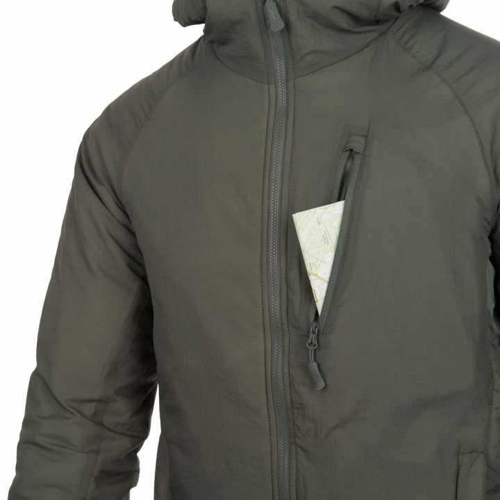 Wolfhound Jacket Kapuze Climashield APEX 67G Jacke flecktarn