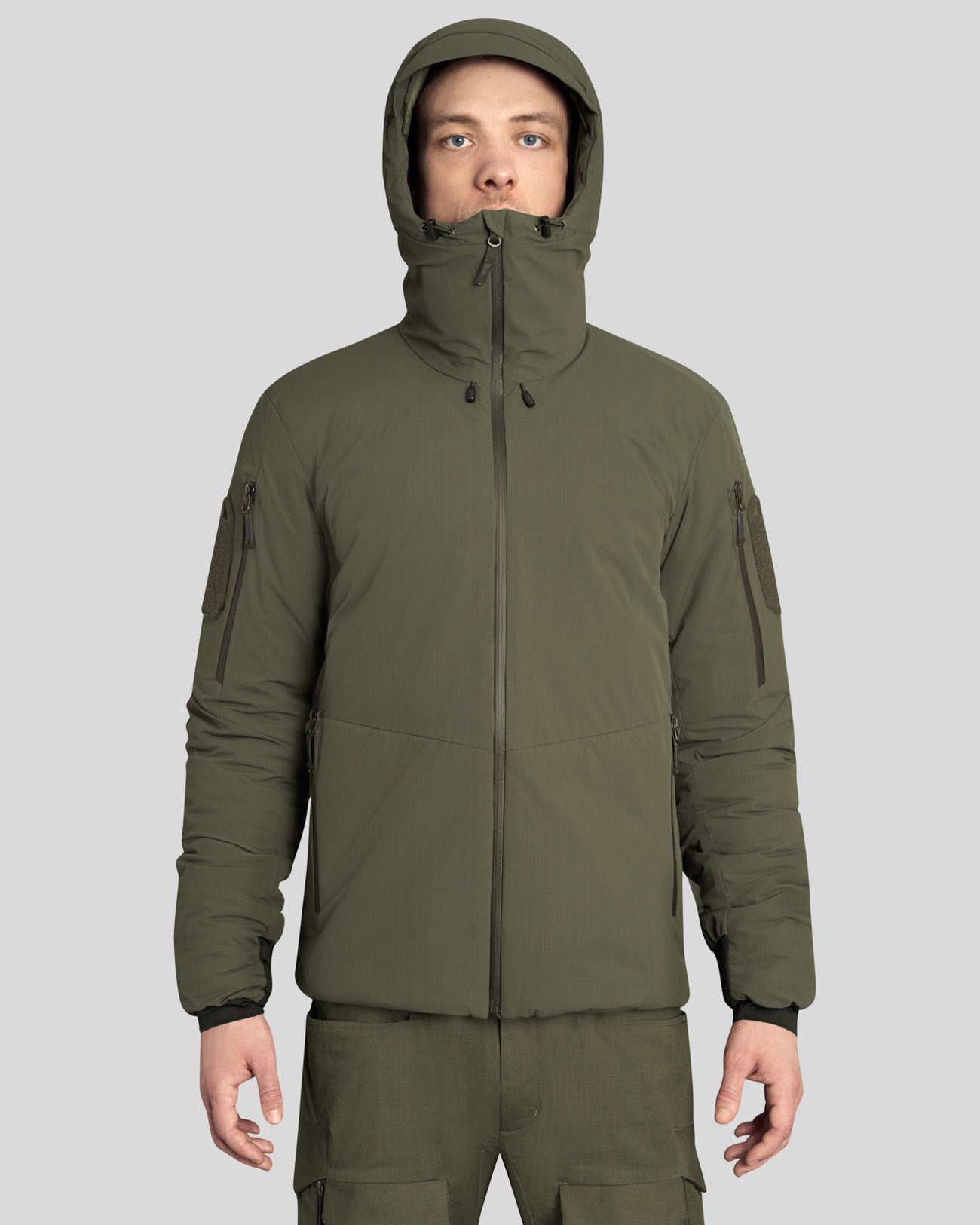 Heavy Insulation Hoody black