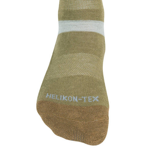 Merino Socken olivegreen-coyote
