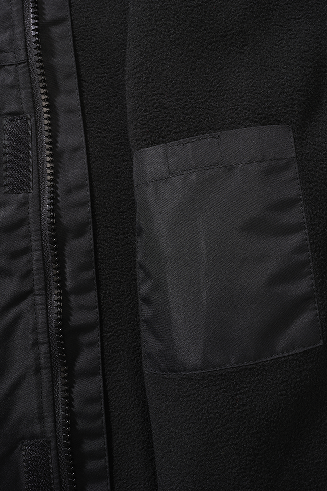 Kids Windbreaker Frontzip black