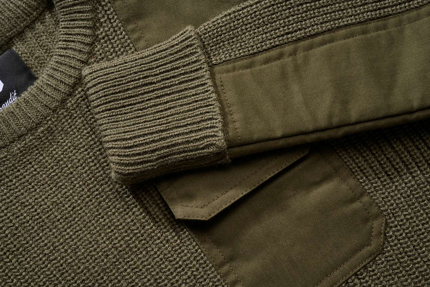 Kids BW Pullover olive