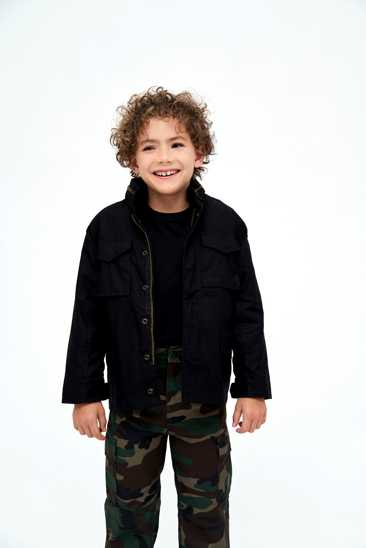 Kids M65 Standard Jacket black