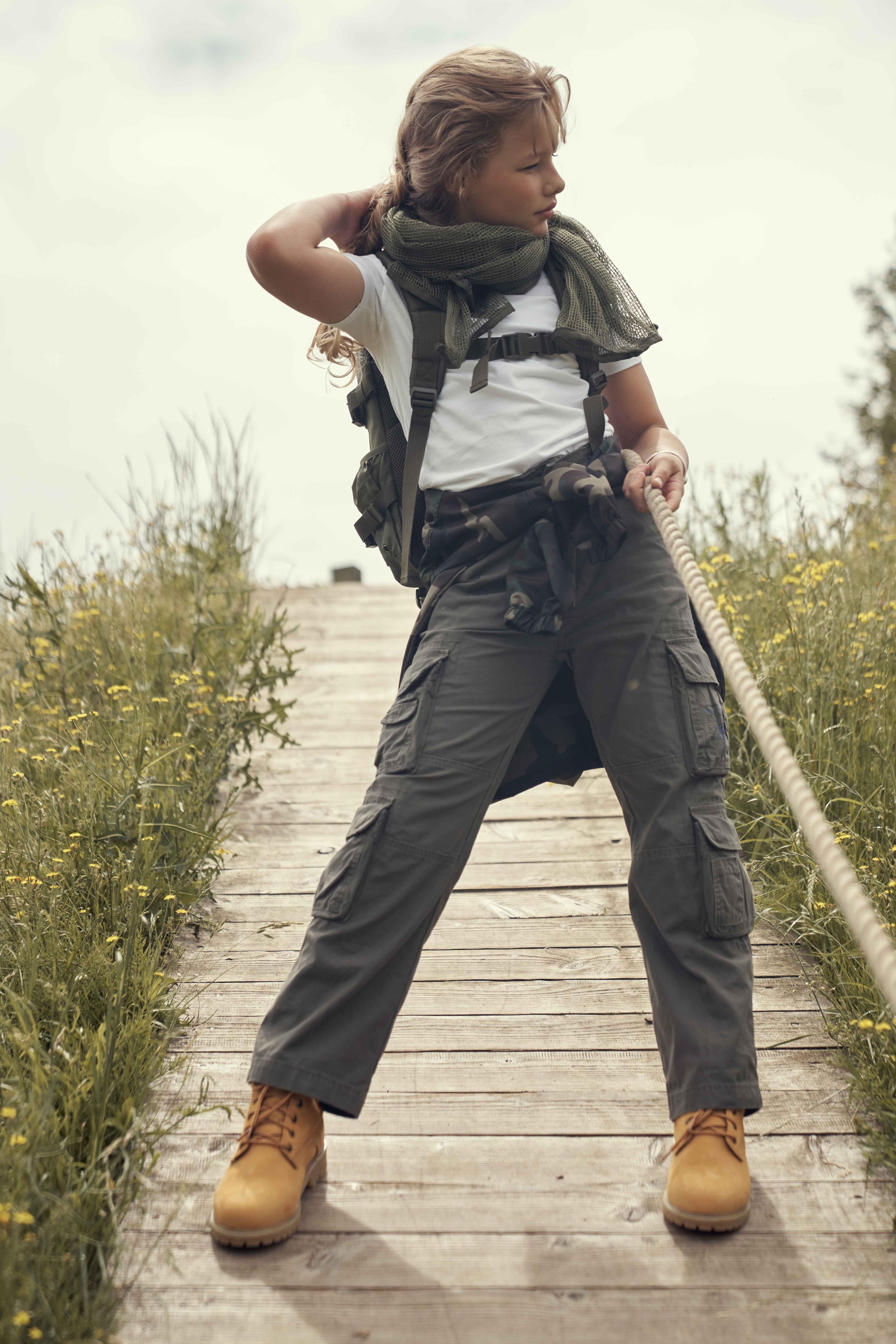 Kids Pure Hose olive