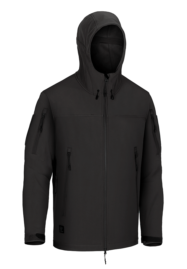 T.O.R.D. Softshell Hoody AR black