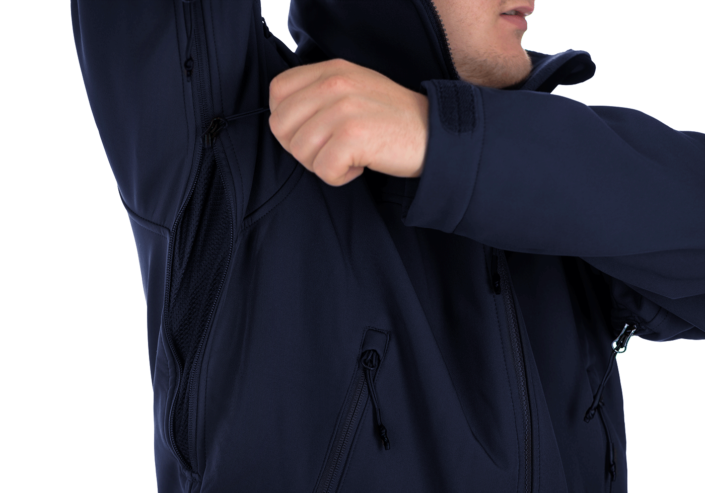T.O.R.D. Softshell Hoody AR navy