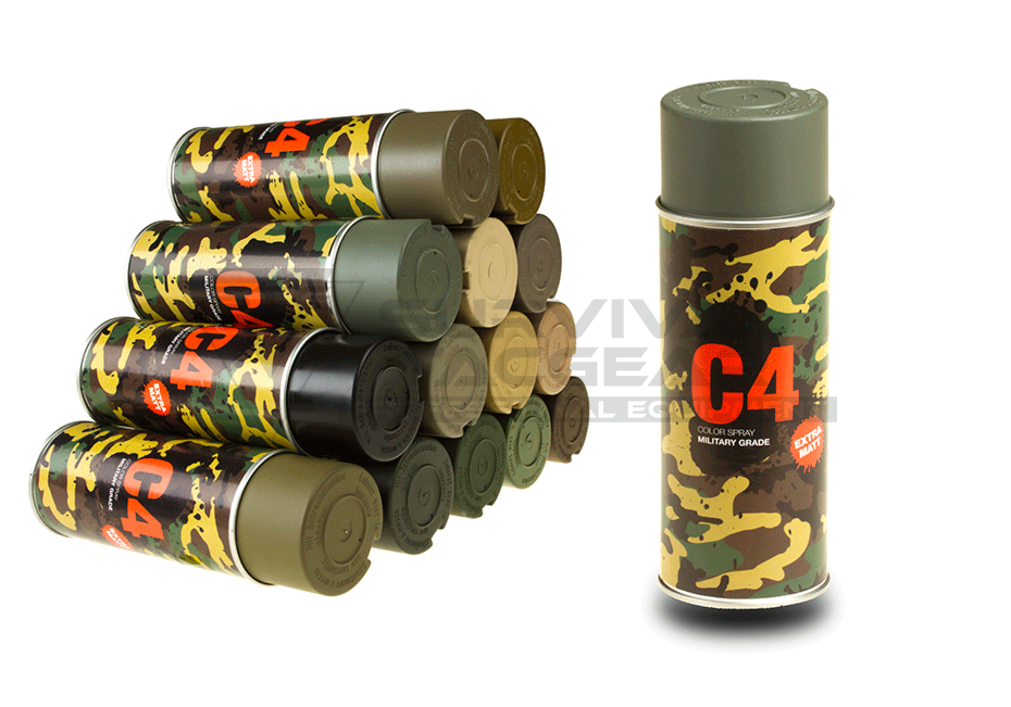 C4 Mil Grade Color Spray Foliage Green