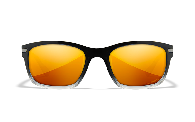 WX HELIX Bronze Spiegel/Glanz Schwarz zu Klar - Polarisierend