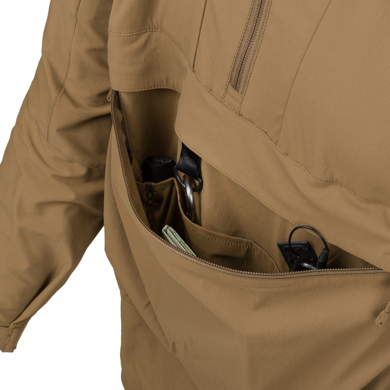 MISTRAL Anorak Jacket - Soft Shell - Black