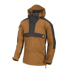 WOODSMAN Anorak Jacke - coyote / ash grey