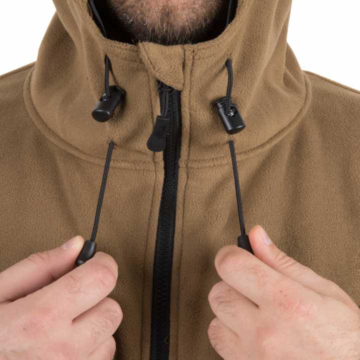 Fleecejacke Patriot schwarz - Double Fleece