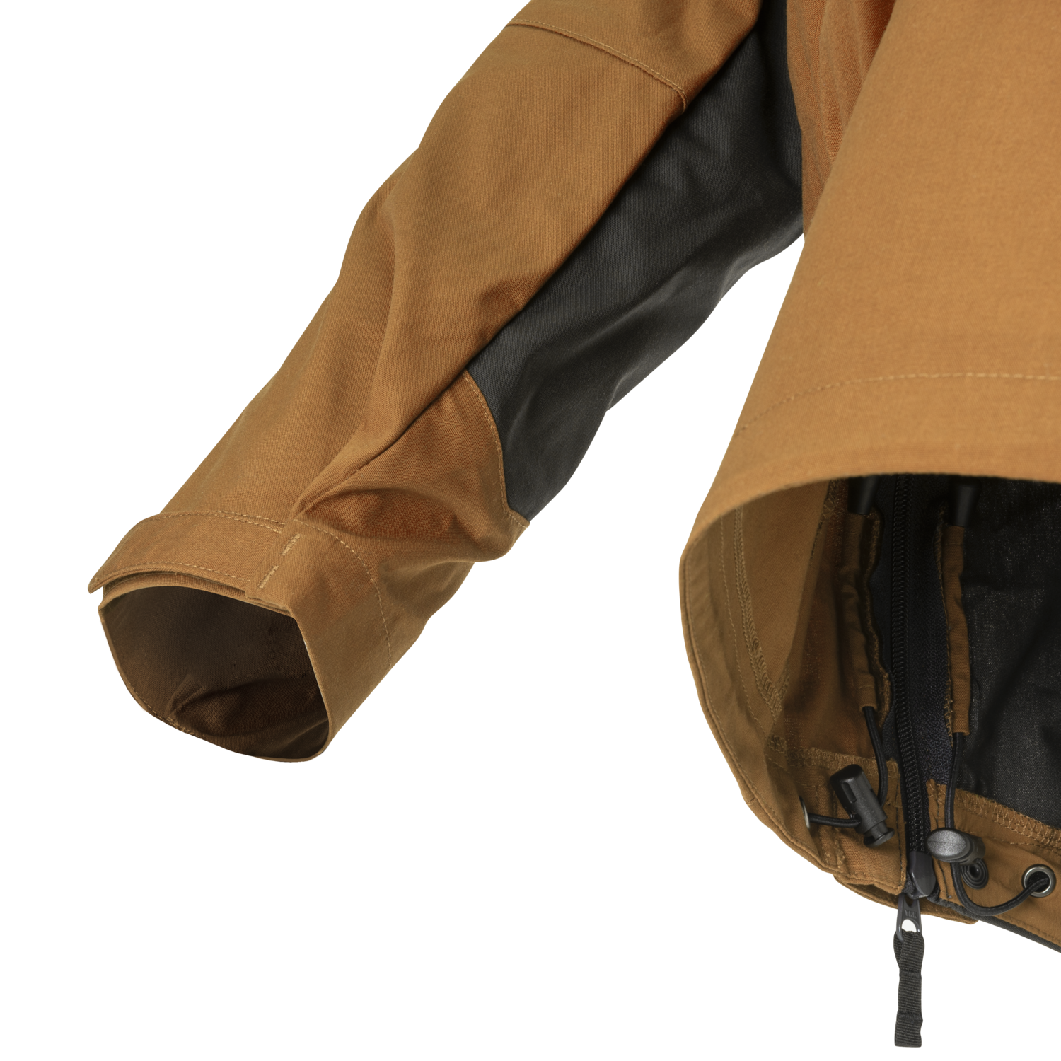 WOODSMAN Anorak Jacke - crimson sky / ash grey