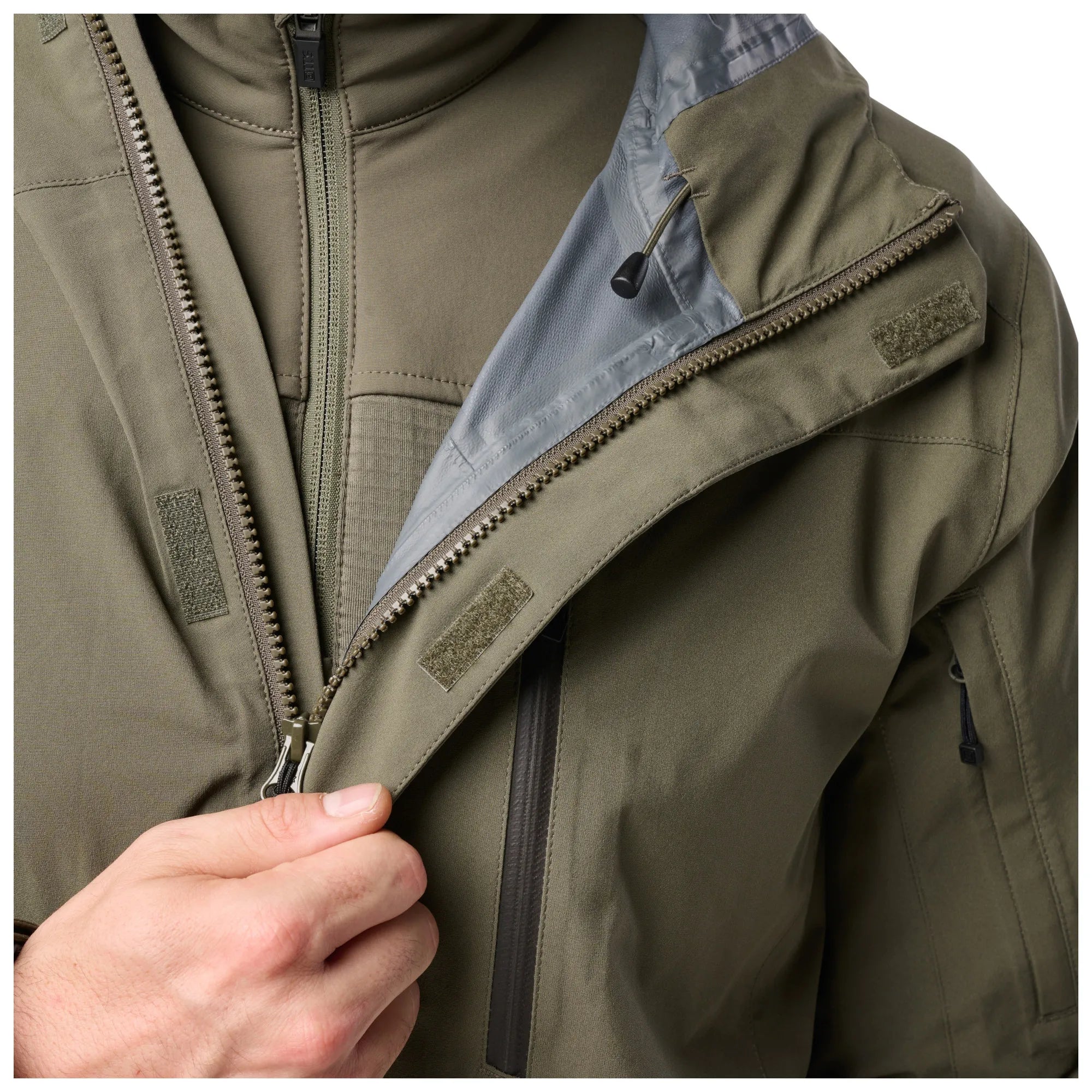 Force Rainshell Jacke black