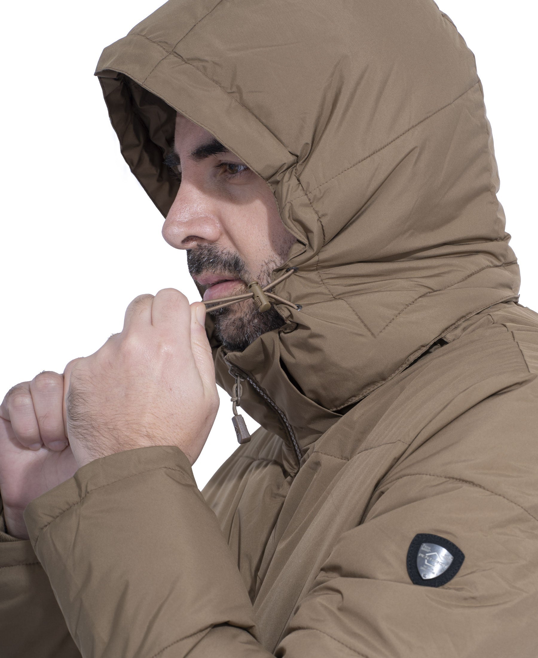 Taurus Kapuzenjacke coyote