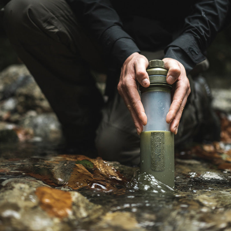 GEOPRESS Wasserfilter Olive Drab