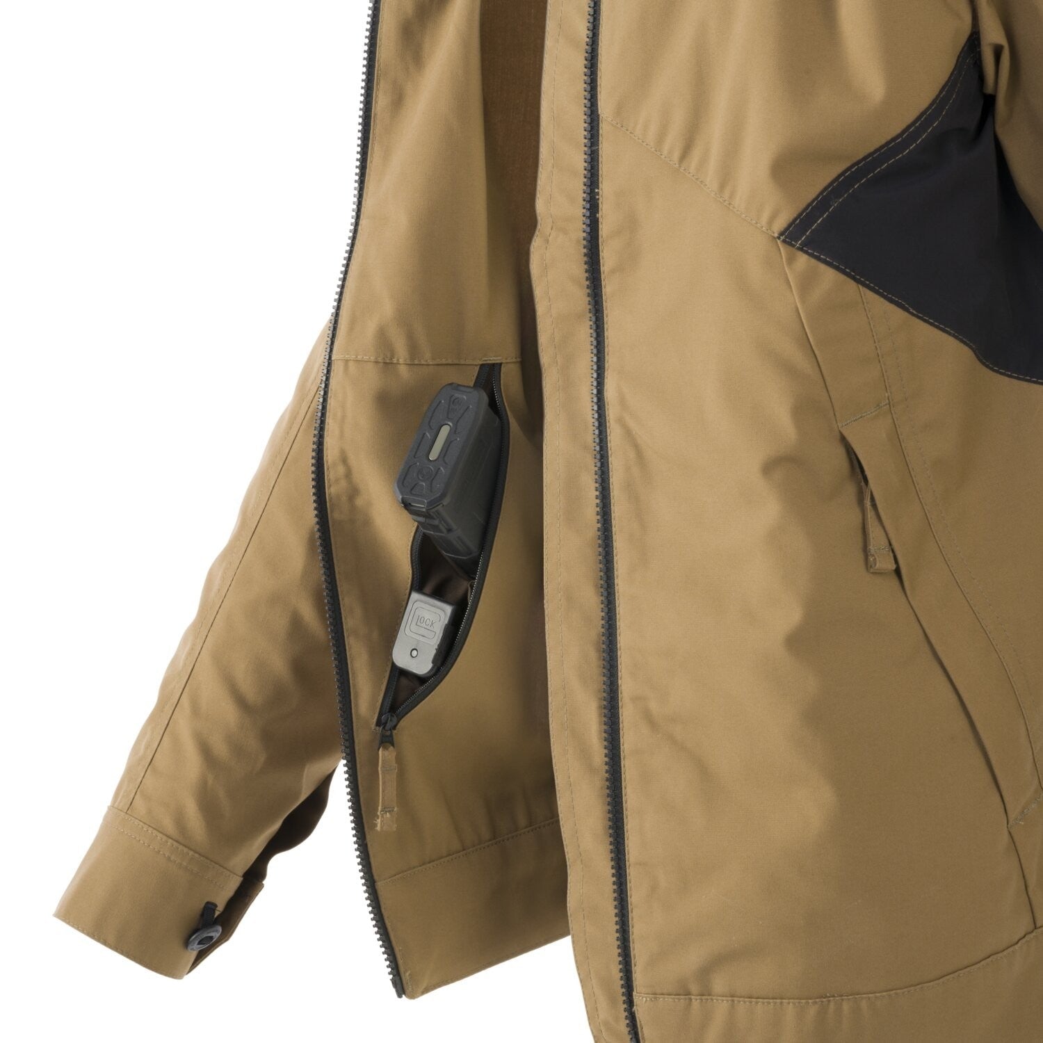 Greyman Jacke coyote/schwarz
