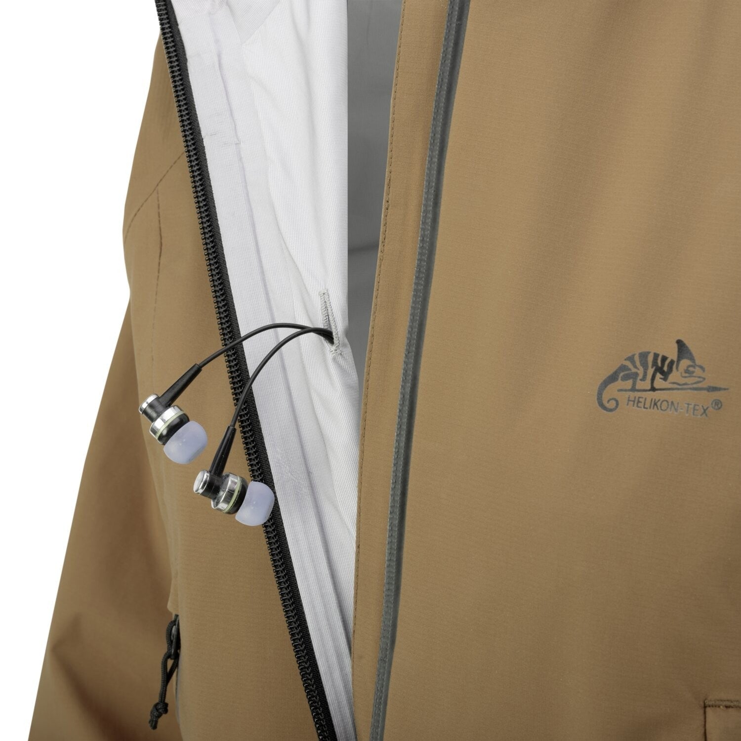 SQUALL Hardshell Jacke schwarz