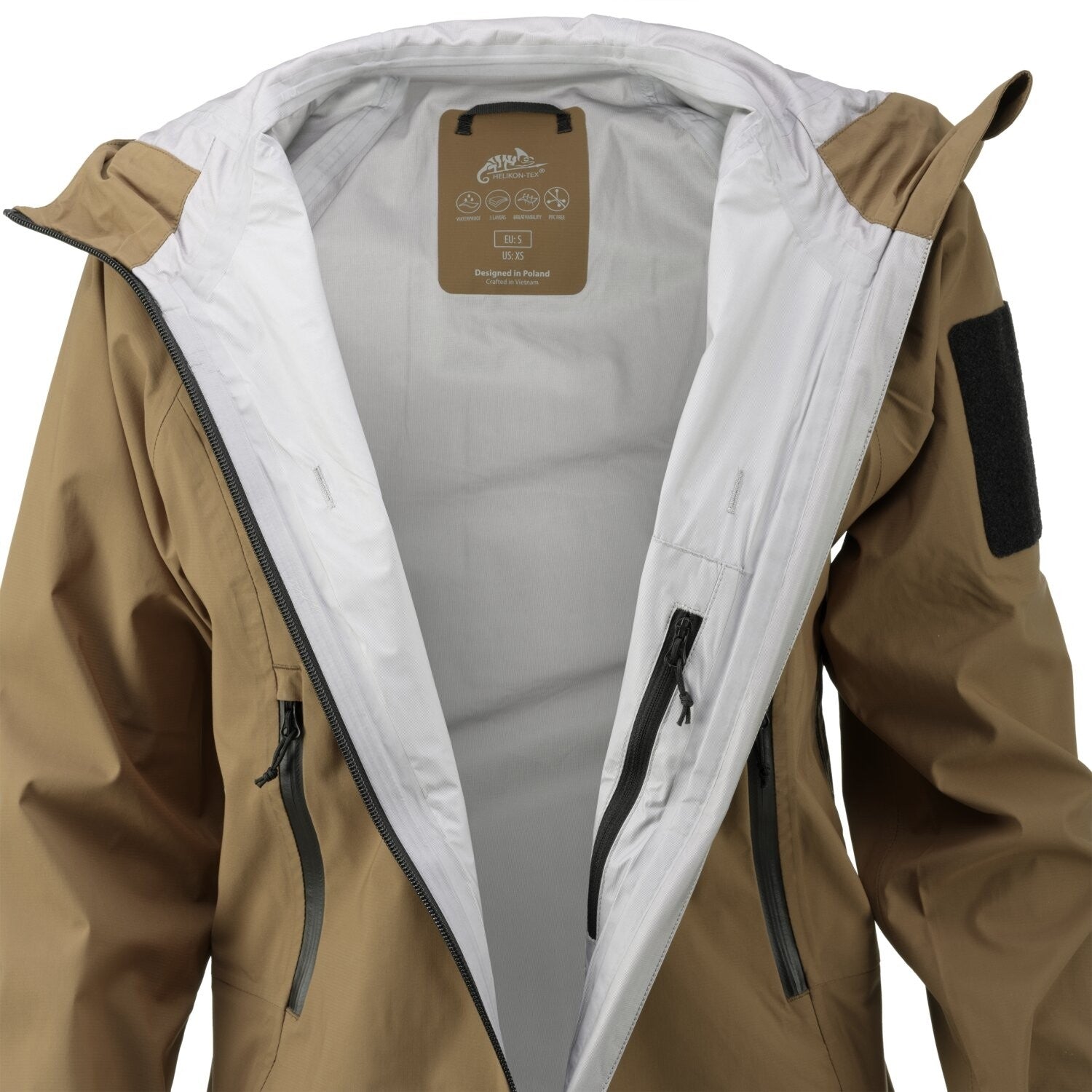 SQUALL Hardshell Jacke coyote