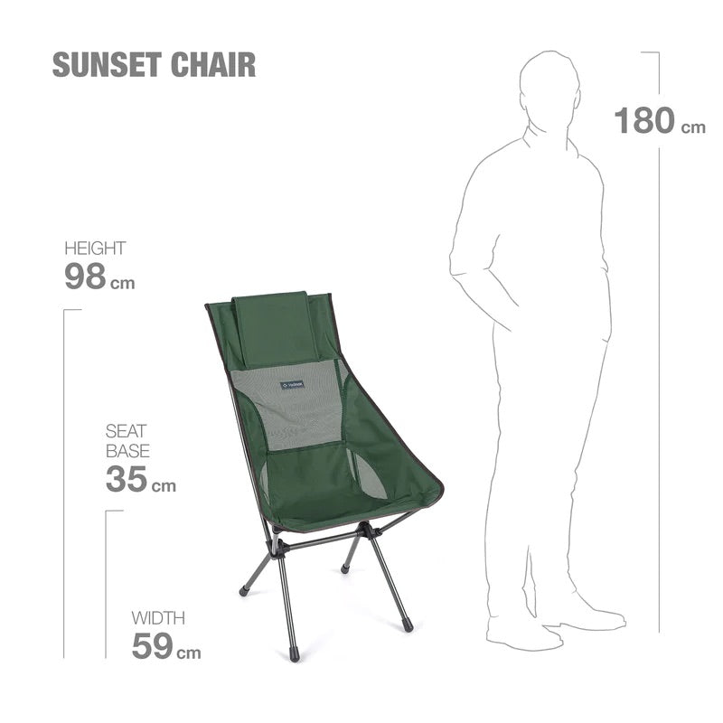 Sunset Chair forest green