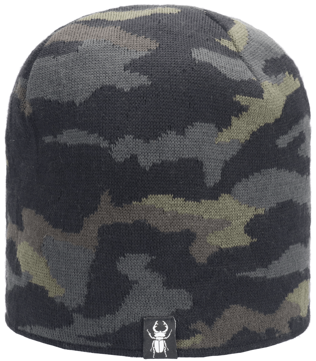 Kindermütze Comando Black Beanie 50/52