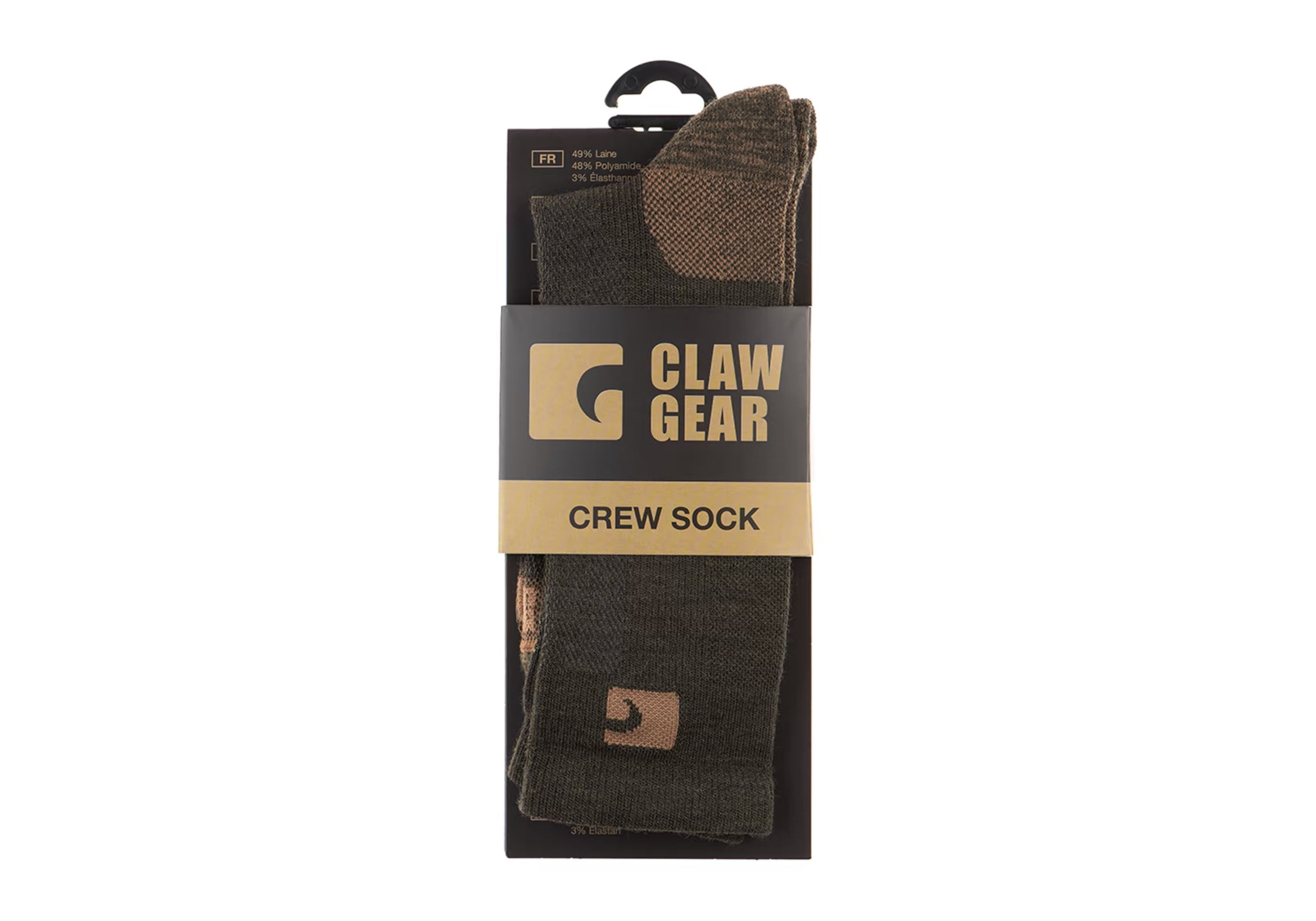 Merino Crew Socks grün