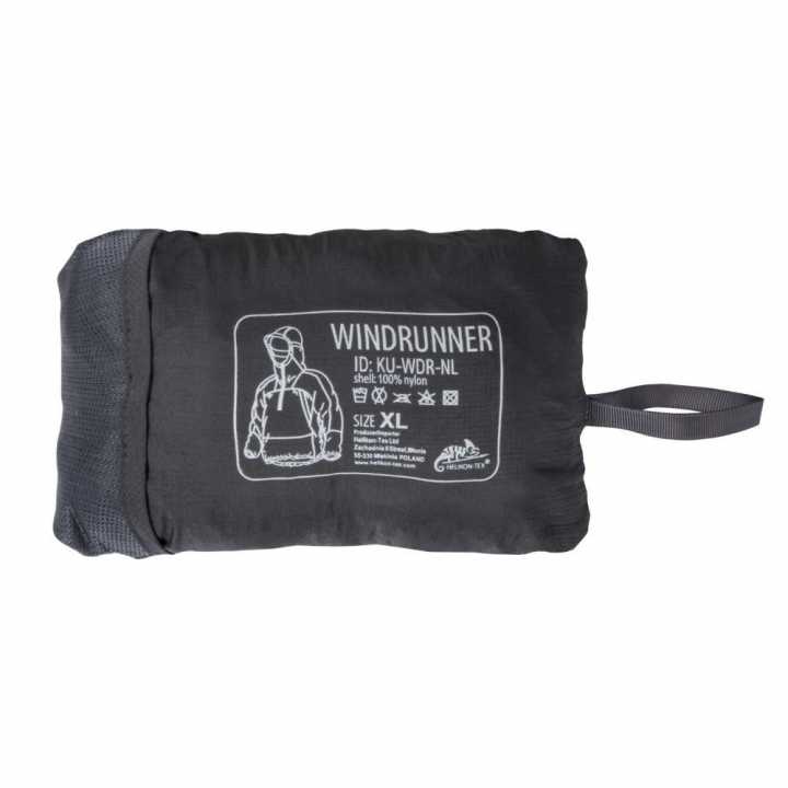 Windrunner schwarz Windshirt - Windpack Nylon