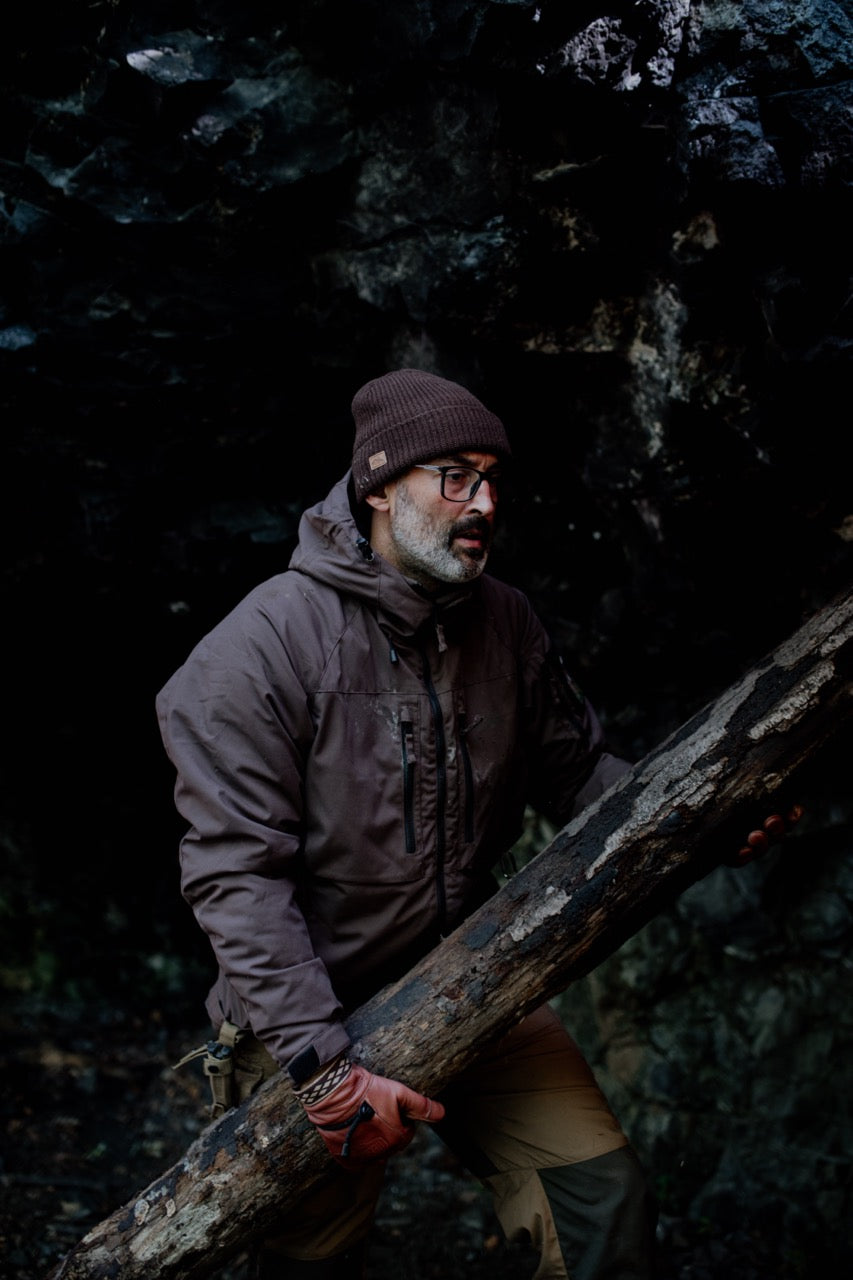 Winter Yukon Jacket - Duracanvas - ash grey/black