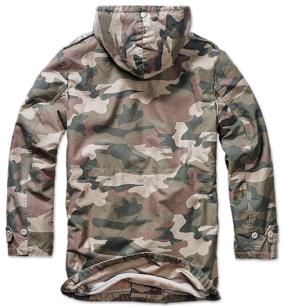 BW Parka camo light woodland