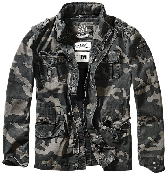 Jacke Britannia camo dark