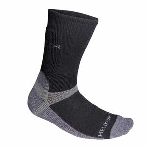 Wollsocken Heavyweight schwarz