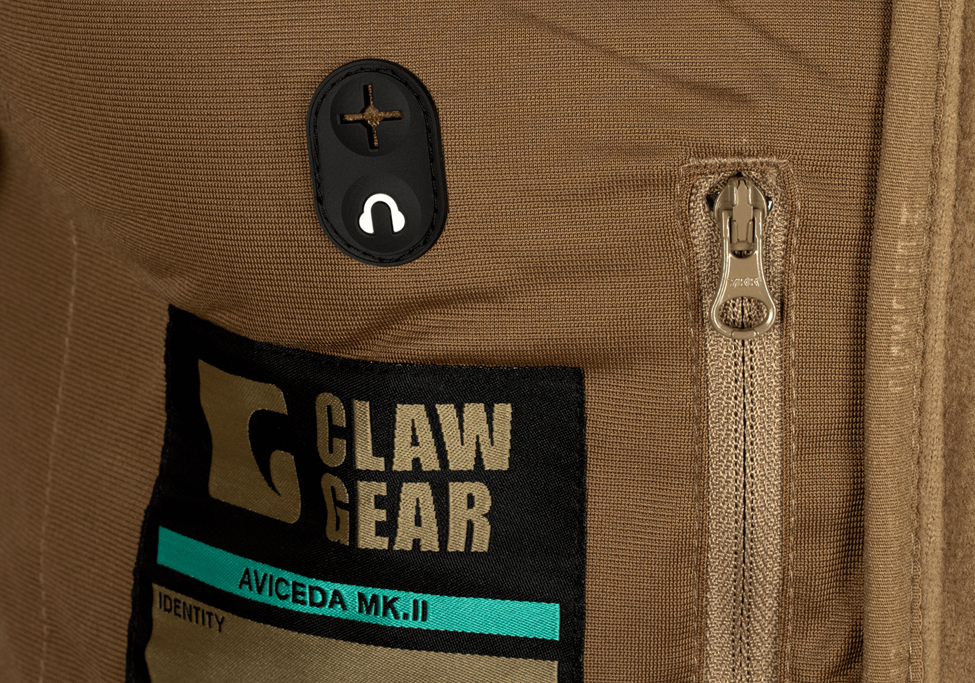 Fleece Jacke Aviceda Hoody MK.II coyote