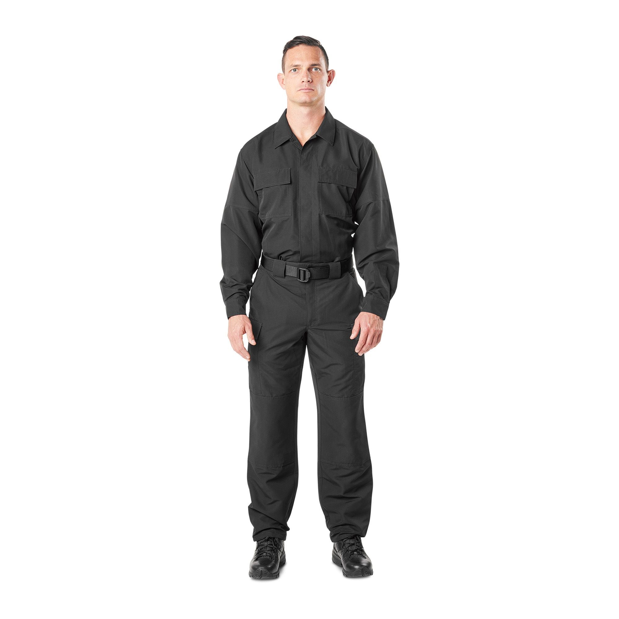 TDU Langarmshirt Fast-Tac schwarz