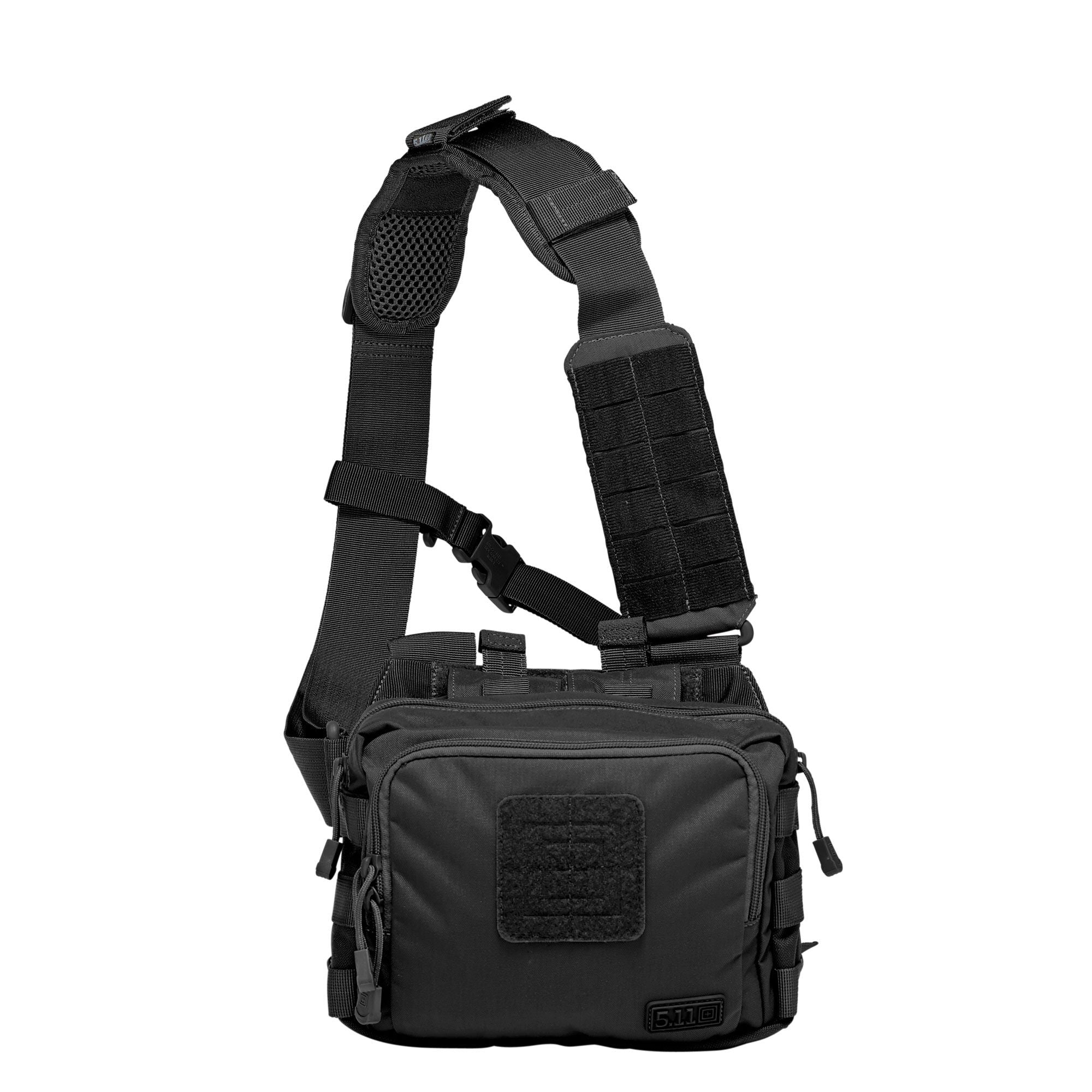 2 Banger 3l Umhängetasche, schwarz