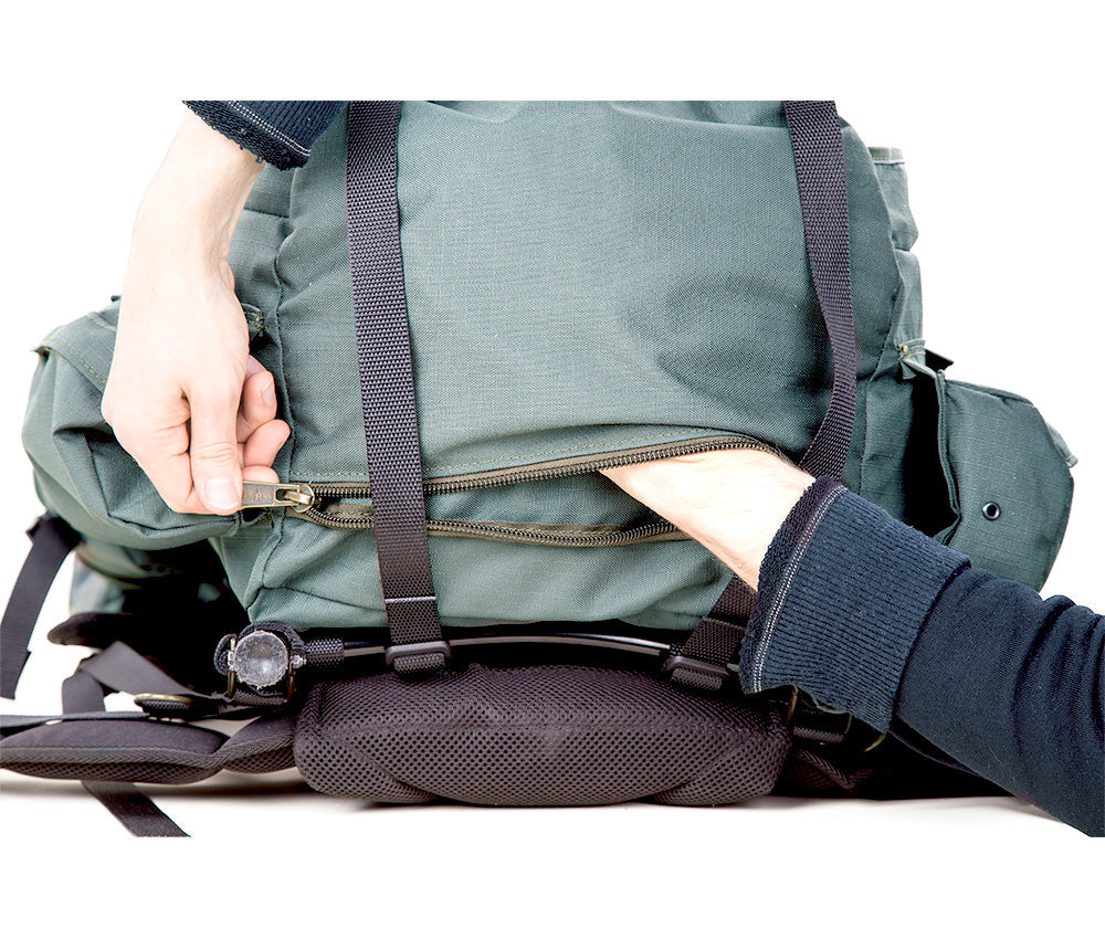 Rucksack 50, 90 l Mehrtagesrucksack, oliv-grün