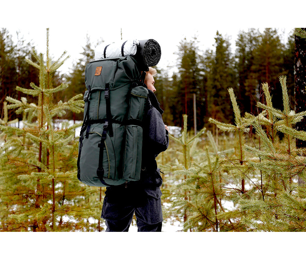 Rucksack 50, 90 l Mehrtagesrucksack, oliv-grün