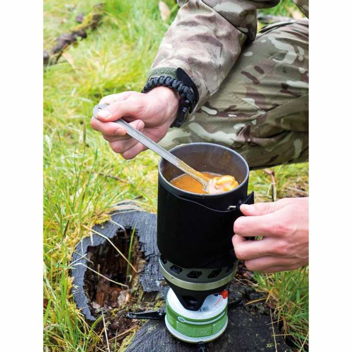 Kocher Set - Blade MKII 1.1 l, schwarz/camo