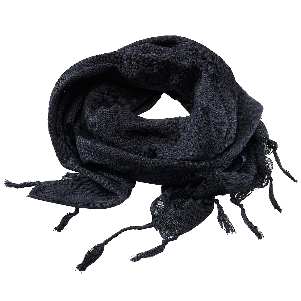 Shemag black-navy
