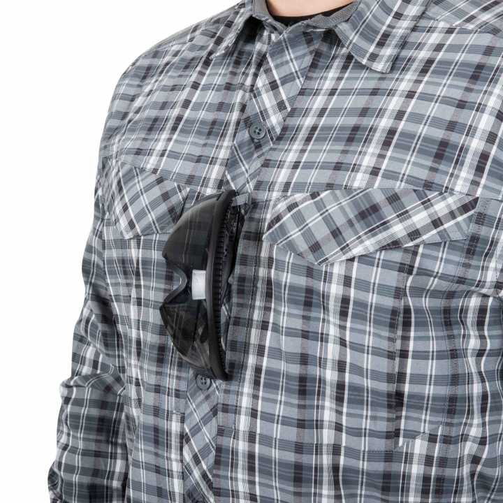 Defender MK2 City Shirt grau-weiß