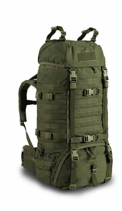 Raccoon 85l Rucksack schwarz
