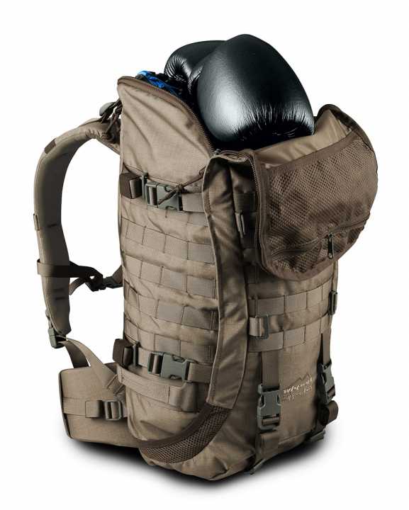 Zipper Fox 40l Rucksack schwarz