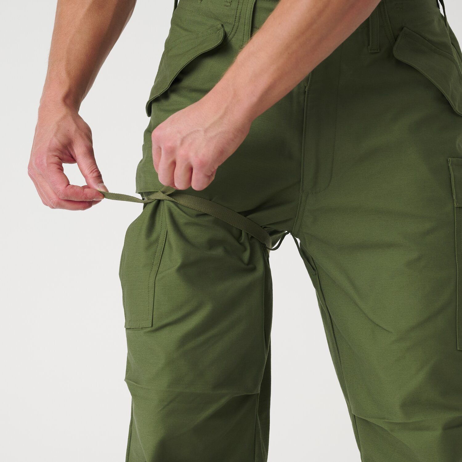 M65 Hose Nyco Sateen oliv