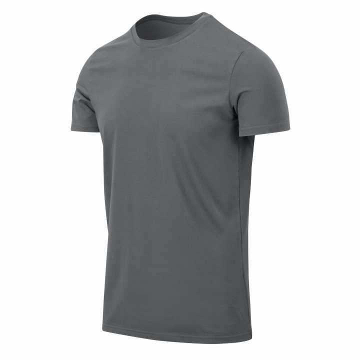T-Shirt Slim shadow grau
