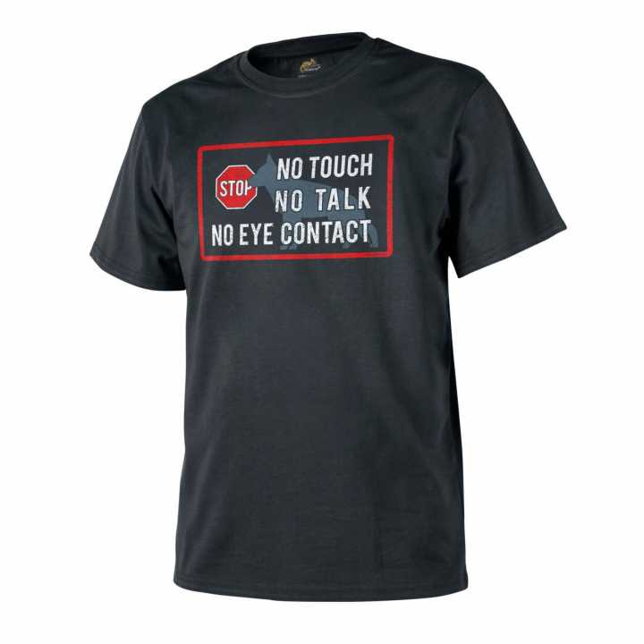 T-Shirt (K9 - No Touch) schwarz