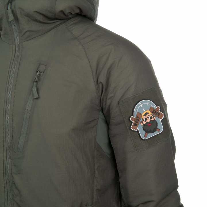 Wolfhound Jacket Kapuze Climashield APEX 67G Jacke flecktarn