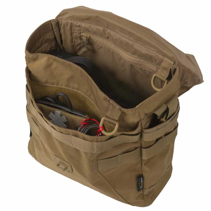 Bushcraft Haversack Tasche Cordura oliv / schwarz