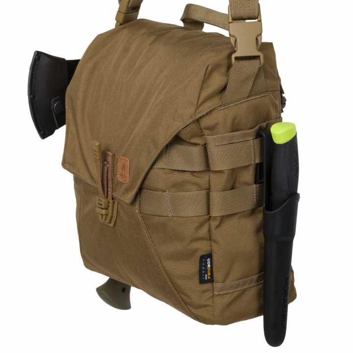 Bushcraft Haversack Tasche Cordura earth braun / clay