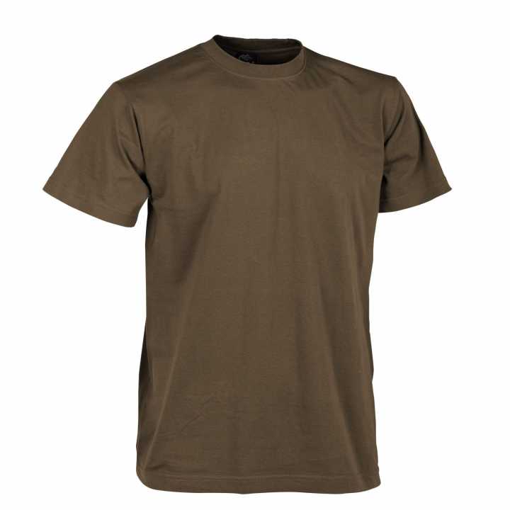 T-Shirt Cotton mud braun