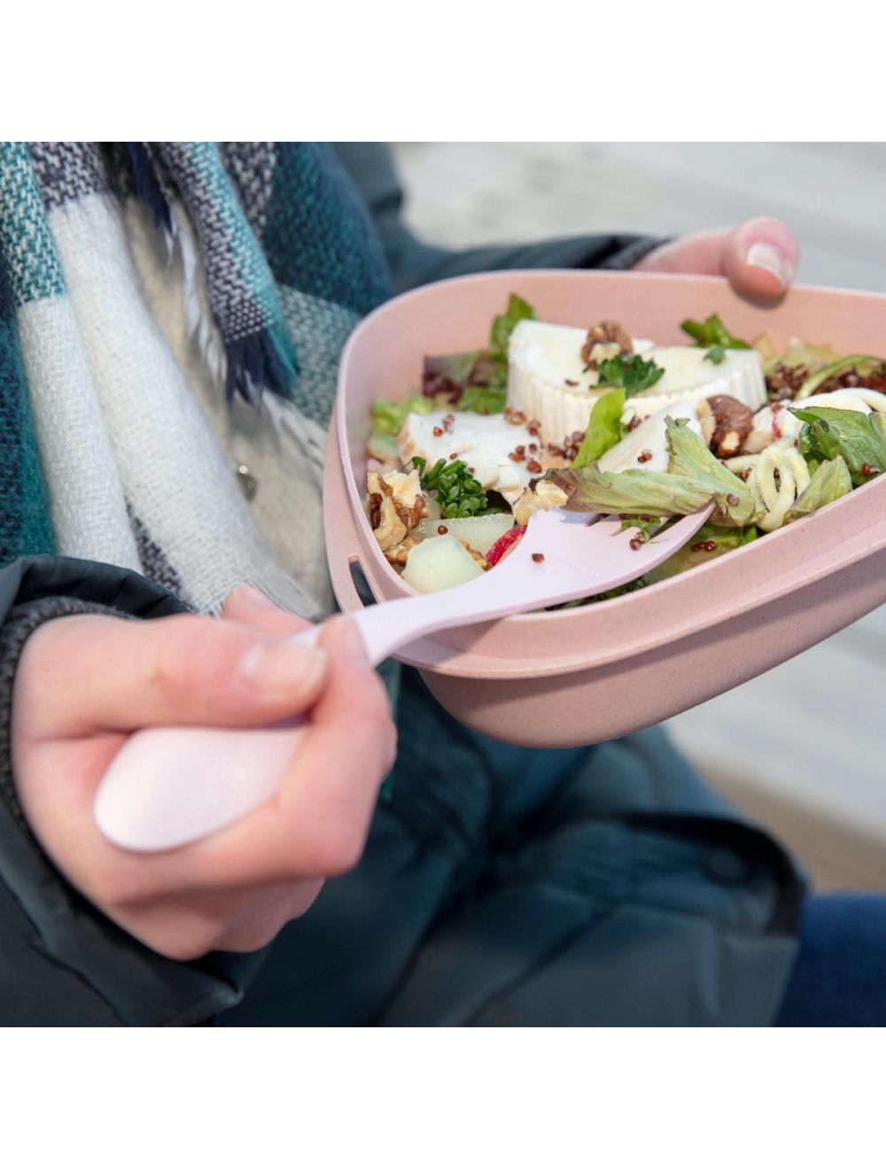 Spork mittel green