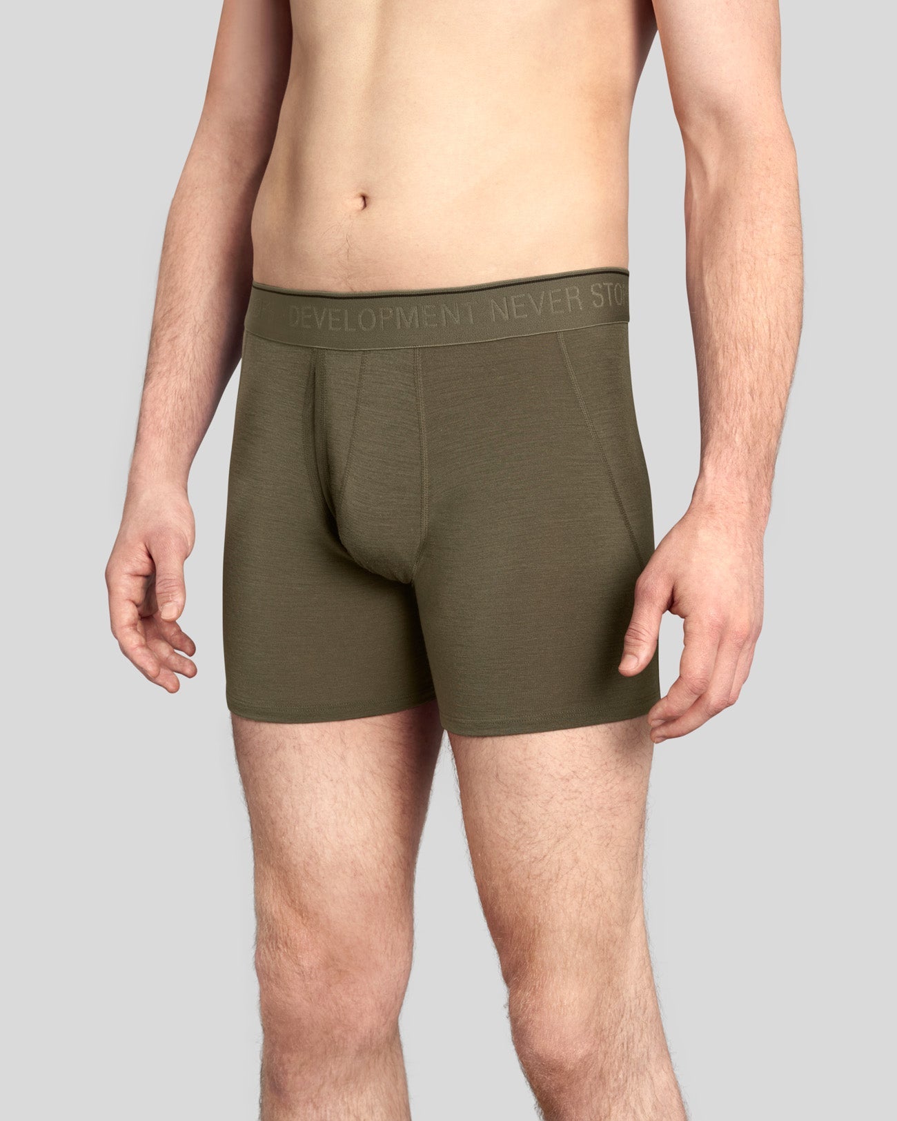 Merino Jockey Shorts FR stone grey