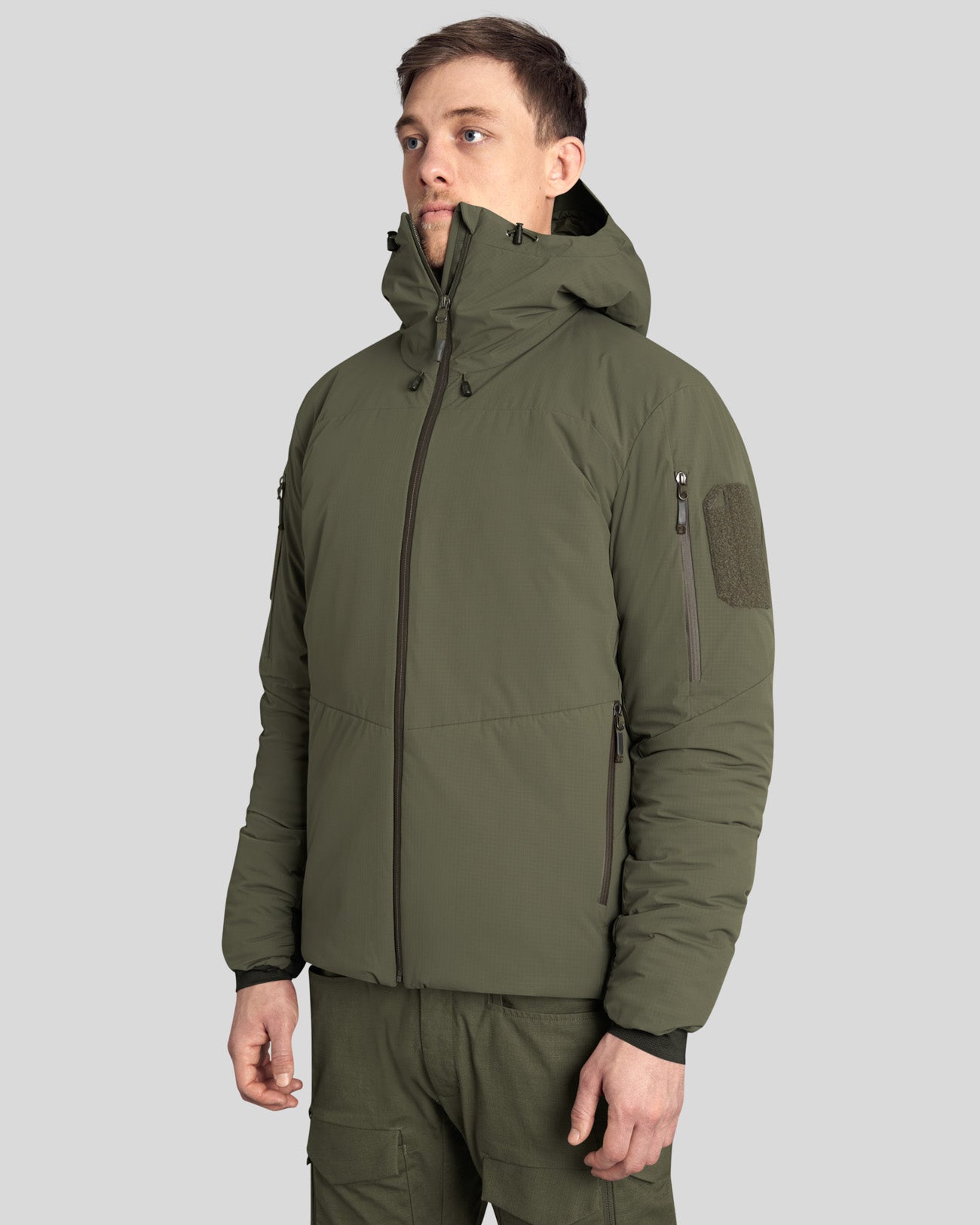 Heavy Insulation Hoody black