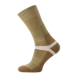 Merino Socken olivegreen-coyote